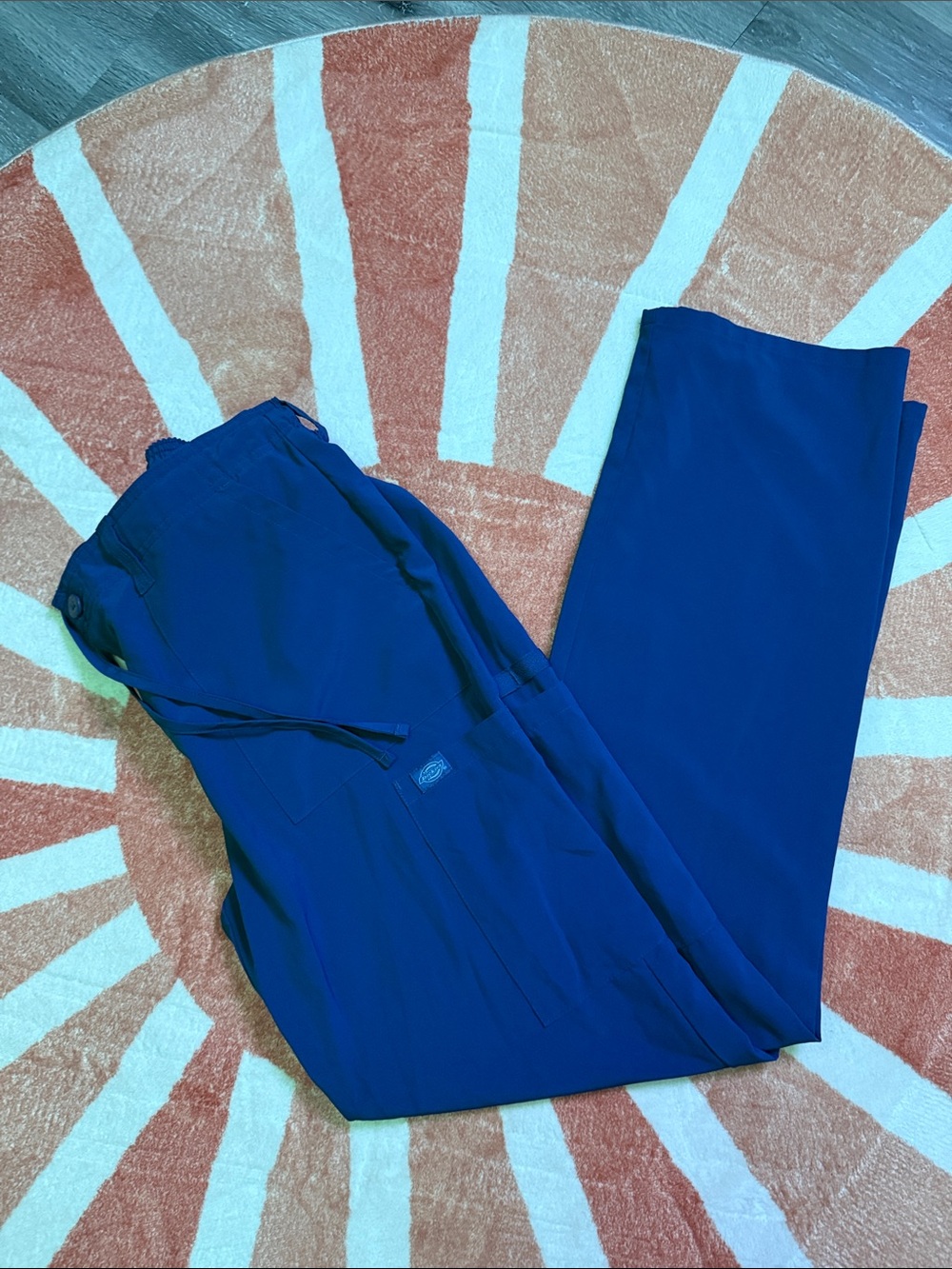 Dickies Men's Royal Blue Scrub Pants